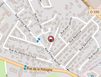 Carte de La Pologne à Lunéville