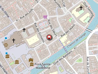 Carte de Le 1741 à Strasbourg