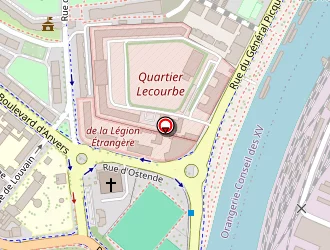 Carte de Légion Etrangère à Strasbourg