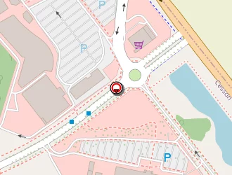 Carte de Auchan Drive à Cesson