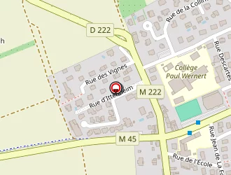 Carte de Restaurant Les Tilleuls à Achenheim