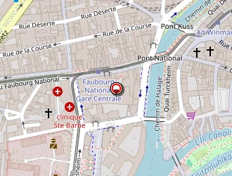 Carte de Coiff Angel à Strasbourg