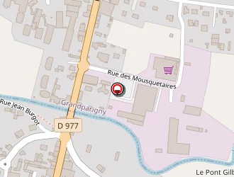 Carte de Harreau-roulette à Parigny