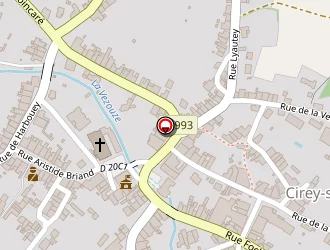 Carte de Chatel Régis à Cirey-sur-vezouze