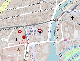 Carte de Roussel Juliette à Strasbourg