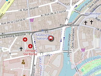 Carte de Le Catogan à Strasbourg