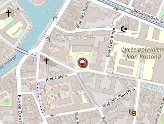 Carte de Nassab Afafe à Strasbourg