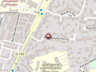 Carte de Dh Rénovation à Arpajon