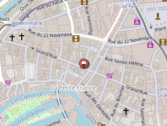 Carte de Alphabet à Strasbourg