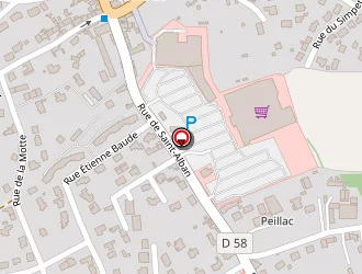 Carte de Location Leclerc Soplex à Pléneuf-val-andré