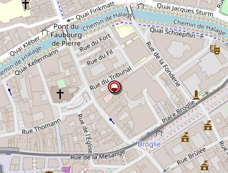 Carte de Restaurant Au Dauphin à Strasbourg