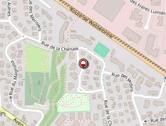 Carte de Supermarché Coop à Eckbolsheim