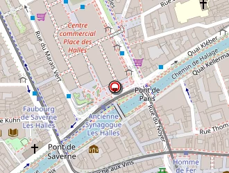 Carte de Petzold à Strasbourg