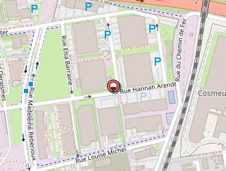 Carte de Lousqui Maurice à Strasbourg