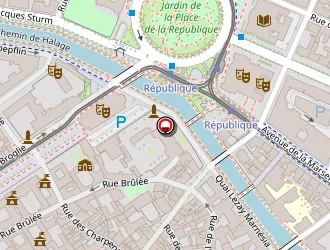 Carte de Mexx Boutiques à Strasbourg