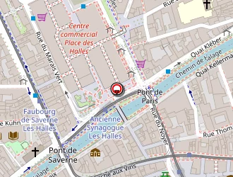 Carte de La Poste à Strasbourg