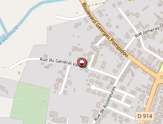 Carte de Dominique Bigorne à Lunéville