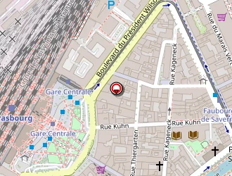 Carte de Bernat Vincent à Strasbourg