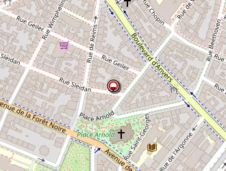 Carte de Maulbeck à Strasbourg