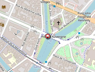 Carte de Nosrat Ainaz à Strasbourg