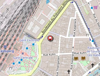 Carte de Emonet Céline à Strasbourg