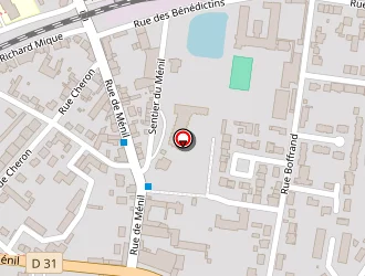 Carte de Michael Brunel à Lunéville