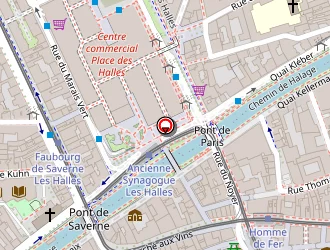 Carte de Saint Antoine Philippe à Strasbourg