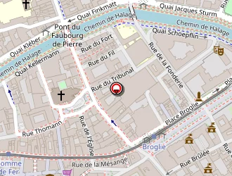 Carte de Institution Providence à Strasbourg