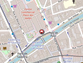 Carte de Les Bons Copains à Strasbourg