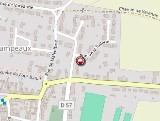 Carte de Ecole Maternelle à Champeaux