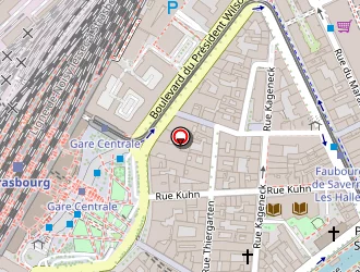 Carte de Sadoki Rabah à Strasbourg