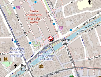 Carte de Helbourg Valentin à Strasbourg