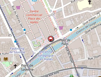 Carte de La Mutuelle Générale à Strasbourg