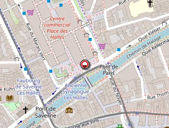 Carte de Boutique Orange à Strasbourg