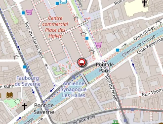 Carte de Maison Du Thermalisme à Strasbourg