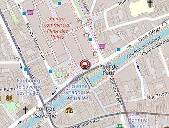 Carte de Crêche A.l.e.f. à Strasbourg