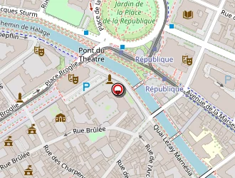 Carte de Gap à Strasbourg