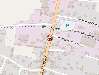 Carte de Carrefour Market à Parigny