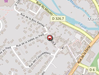 Carte de Alpha Taxi à Maintenon