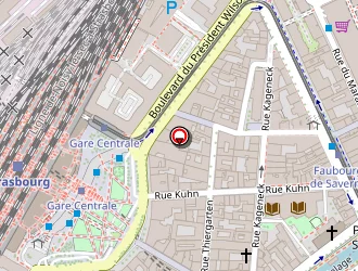 Carte de Sigue Money Transfer à Strasbourg