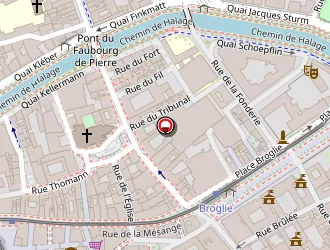 Carte de Frey André à Strasbourg