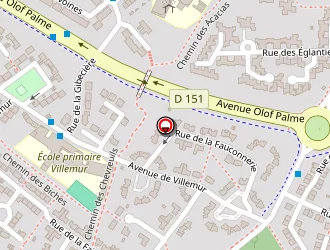 Carte de La Poste à Nandy