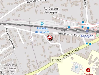 Carte de Pôle Emploi Arpajon à Arpajon