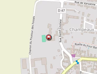 Carte de Allouche Thourraya à Champeaux