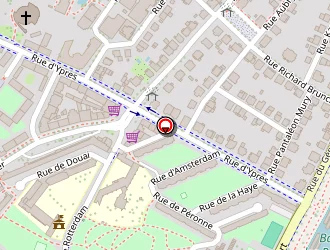 Carte de Bouekassa Stanislas à Strasbourg