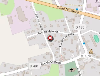 Carte de Guépratte André à Saint-hilaire-du-harcouët