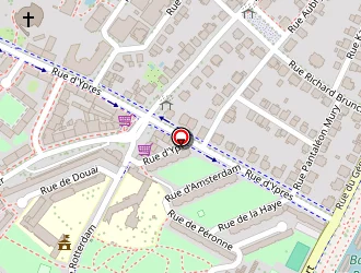 Carte de Miss Peel à Strasbourg