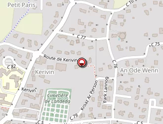 Carte de Atelier Coiffure à Landéda