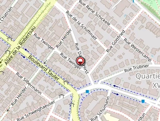 Carte de Bergmann Tania à Strasbourg