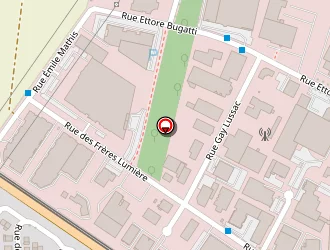 Carte de C.e.p. (centre D'exposition Permanente) à Eckbolsheim